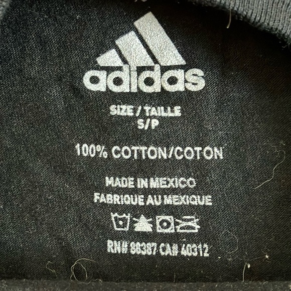 Calgary Flames Women’s Adidas Black Cotton T-Shirt - Picture 2 of 10